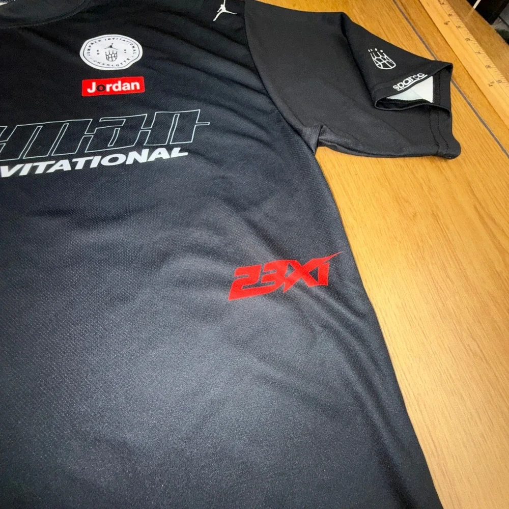 Sparco Michigan Wolverines Jumpman Invitational 2024 Jersey‎ Mens XL Black 23XI